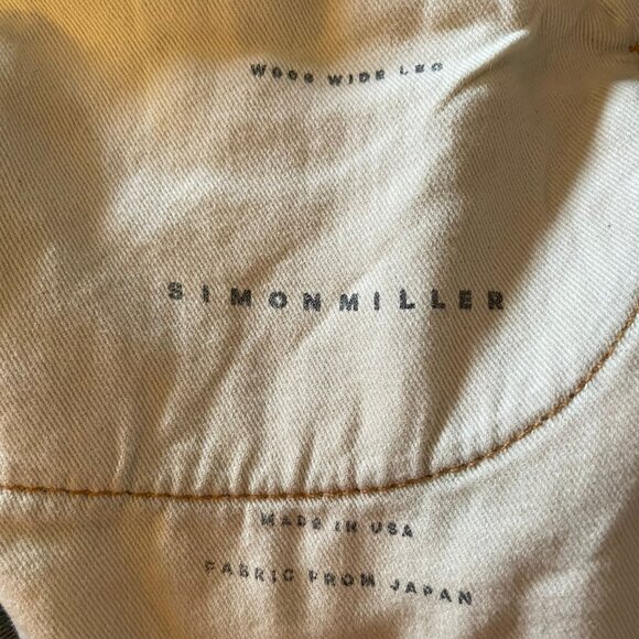 SIMON MILLER - Mid-Rise Wide Leg Jeans - Picture 9 of 10